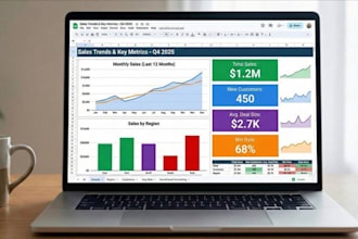 create professional excel and google sheets dashboards