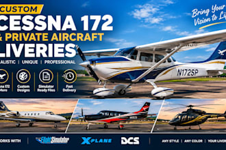 create custom aircraft liveries for msfs xplane and dcf