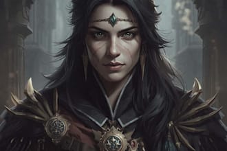 do fantasy  portraits or illustrations