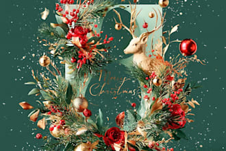 design christmas affirmation cards, scripture cards