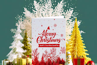 design christias affirmation card, self help christias card