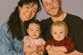 retouch maternity and family portraits