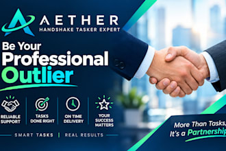 be your professional outlier aether handshake tasker expert