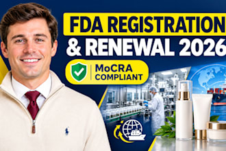 do fda food facility registration, biennial renewal, and mocra compliance