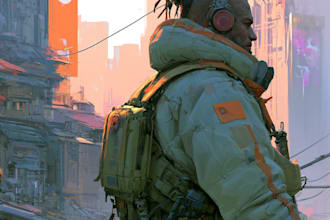 design sci fi mecha