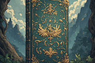 create fantastic book  artworks
