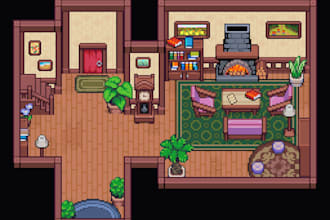 do pixel art tileset tilemap top down tiles game assets rpg maker