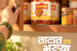 design creative food social media posts for food brands