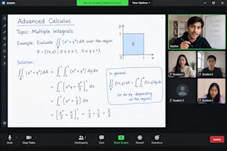 teach advanced calculus math