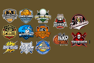 design logo for sports, esports,