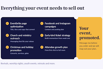 sell out your church event on eventbrite with viral promotion