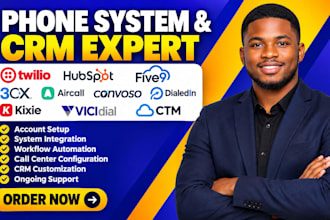 twilio hubspot sales hub five9 3cx aircall convoso dialedin kixie vicidial ctm