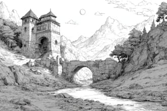 design environment concept art landscape design