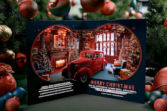 design your christmas card, invitation, or poster