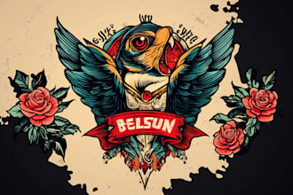 detailed tattoo illustrations with original linework