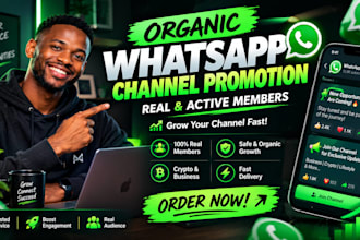grow real whatsapp followers and promote your group organically