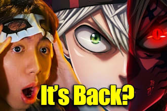 edit viral engaging anime reaction videos for youtube