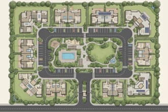 do site plan design, plot plans, property layouts, land maps and building layout