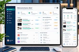 build a secure custom client portal for your business