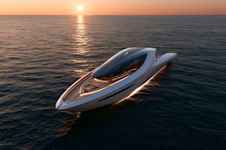design hydrofoil boat and high speed marine vessel concepts