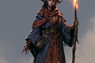 dnd character art and dnd character art