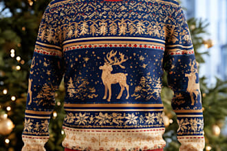 designs for ugly christmas sweater and typography t shirt