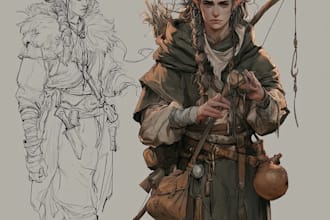 dnd character art and dnd character art