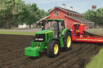 do custom farming simulator fs25 mods, maps, tractors, vehicles and farm builds