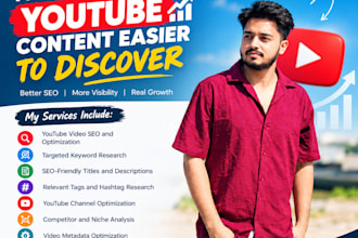 optimize youtube videos with SEO keyword research