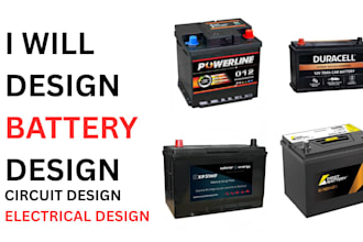 design battery design circuit design solar illustration