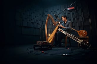 record erhu, lute, sitar, harp, theremine for your music or project