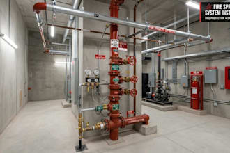 design fire exit and evacuation plans, nfpa, mep fire alarm or sprinkler systems