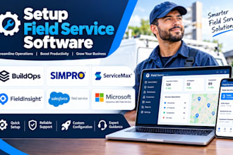 buildops simpro servicemax fieldinsight salesforce field service microsoft