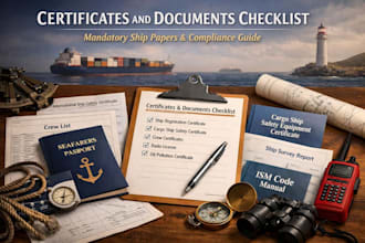 prepare and format shipping and maritime documents