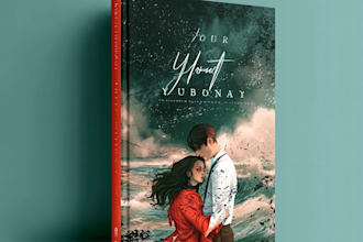 romance book cover design, ebook cover, sport romance