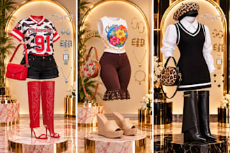 be your personal stylist and create outfits for any occasion