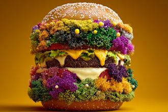 food pop art of your food pop art