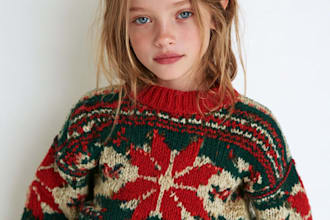 create ugly christmas sweater and sweatshirt design