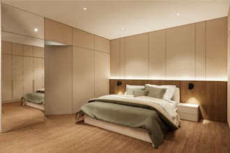 do interior design of residential project