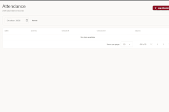 build an HR management system