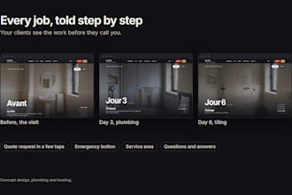 build a custom website for your plumbing or electrical business