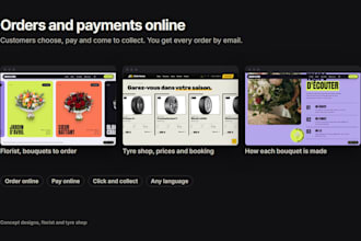 build a custom website with online ordering for your shop