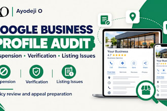 audit google business profile suspension and verification issues
