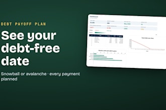 create a custom budget spreadsheet in excel or google sheets