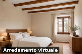 write real estate listing descriptions in italian and english
