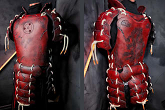 build pepakura templates for cosplay armor, eva foam armor, full body armor
