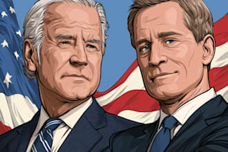do a political cartoon for political cartoon