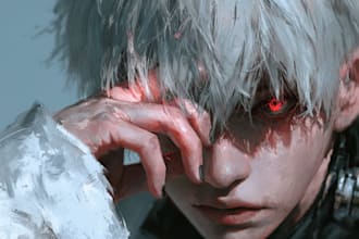 draw anime portrait or orginal character avatar for you pfp