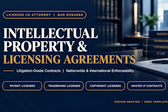 draft an airtight trademark licensing agreement as a US attorney