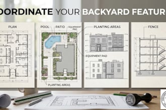 draw illinois landscape grading backyard and pool layout permit site plans